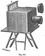 Daguerreotypie-Kamera